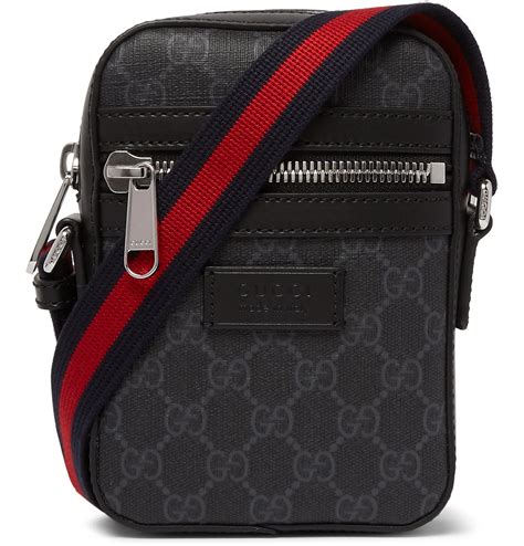 blue gucci messenger bag|gucci black monogram bag.